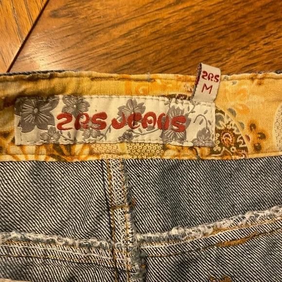 ZRS JEANS Y2K DENIM, PATCHED AND LAYERED SKIRT M - Picture 4 of 7